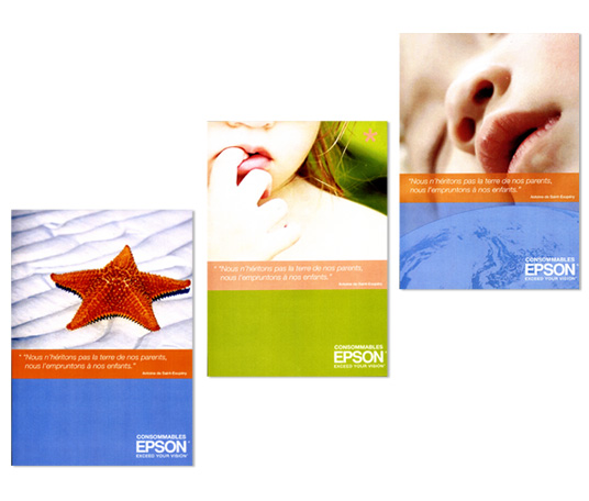 Encart Epson consommables